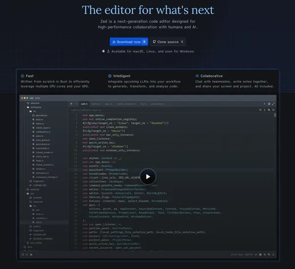I tried the Zed editor: 5 features that stood out